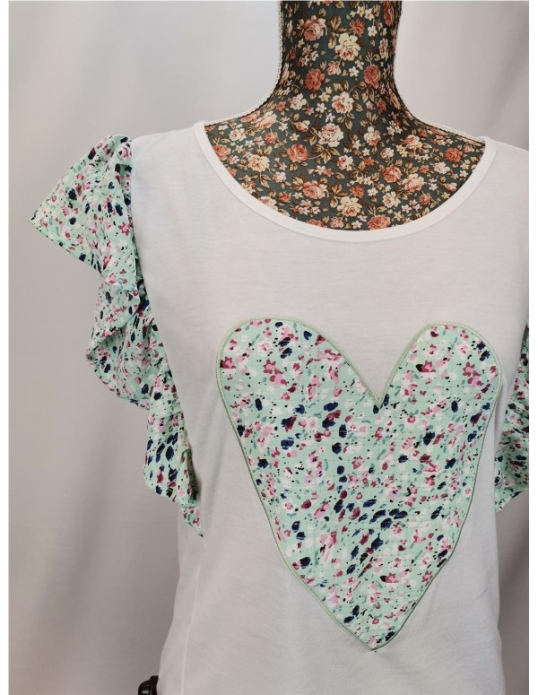 CAMISETA MUJER LYLU WEAR ESTAMPADA...