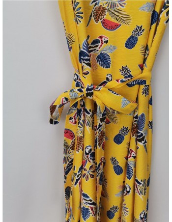 VESTIDO MUJER LYLU AMARILLO... 2