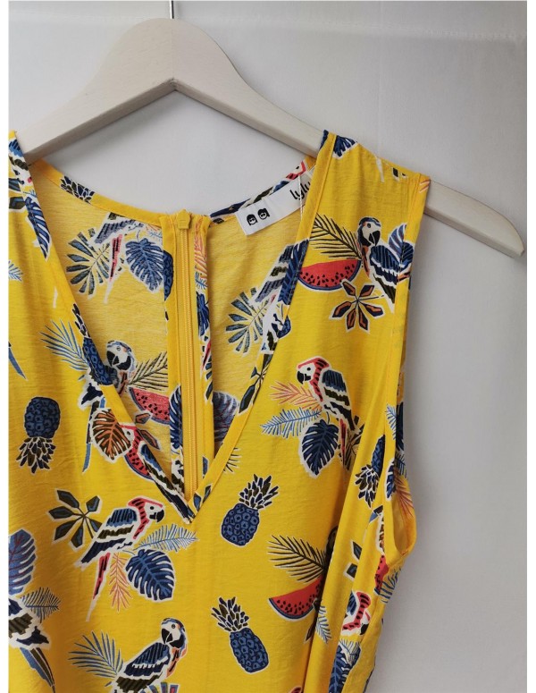 VESTIDO MUJER LYLU AMARILLO S2261109 VESTIDO MUJER LYLU AMARILLO S2261109