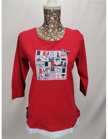 CAMISETA MUJER LILI DUDU 3002