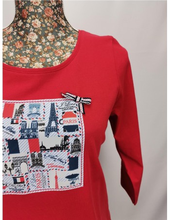 CAMISETA MUJER LILI DUDU 3002 2