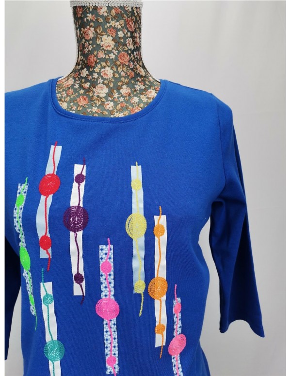 CAMISETA MUJER LILI DUDU 3112