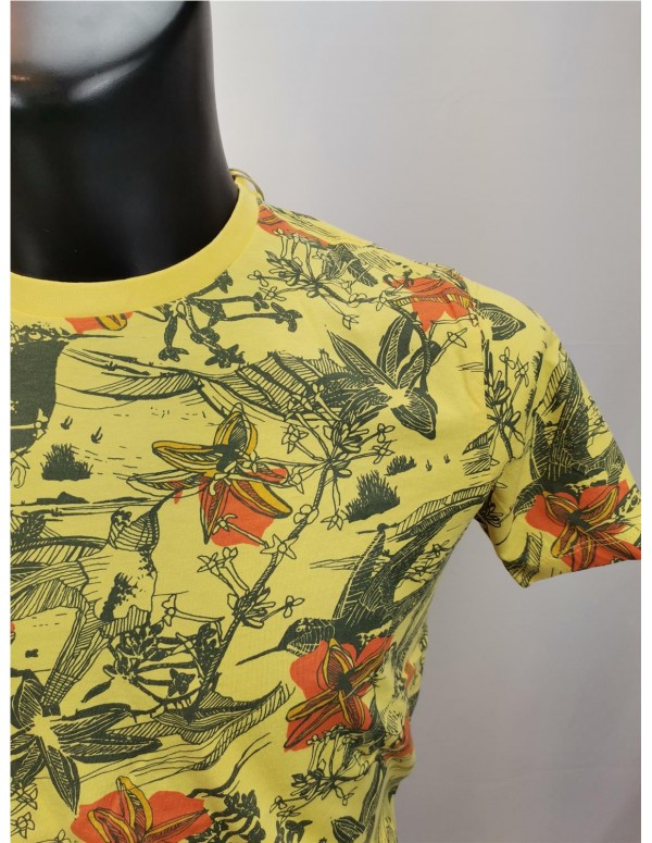 CAMISETA HOMBRE PETROL ESTAMPADA TSR603 CAMISETA HOMBRE PETROL ESTAMPADA TSR603